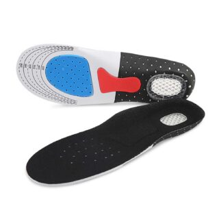 Football Boot Insoles | Men’s Gel Raise Heel Insoles | Sports Football Rugby Hockey Cycling Boots Shoes Inserts | Provides Metatarsal Support Arch Cushion
