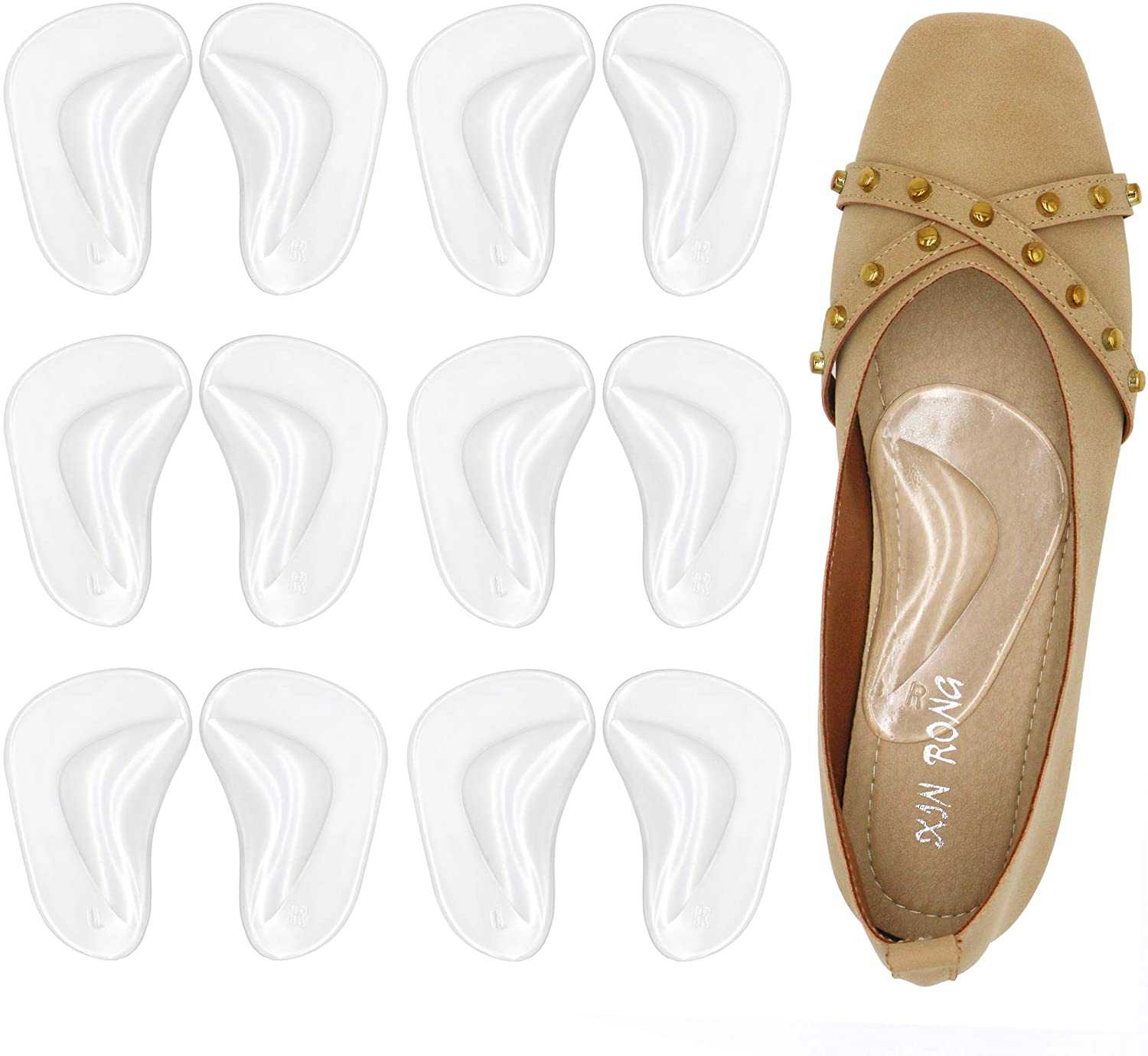 Arch Support Gel Shoe Insoles for Flat Feet Pakistan