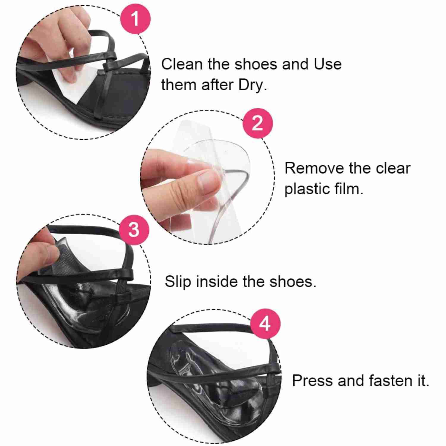 Arch Support Gel Shoe Insoles for Flat Feet Pakistan