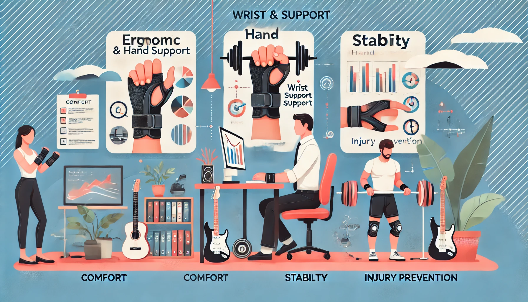 Office@hand Support Image Wrist and Hand Support: Why It Matters for Daily Activities - Spirit